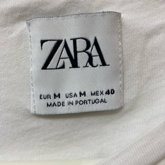 ZARA Skeleton Skull T Shirt (M) - Picture 2 of 4